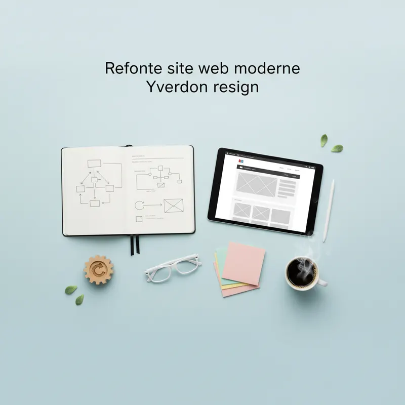 création de site web à Yverdon — design